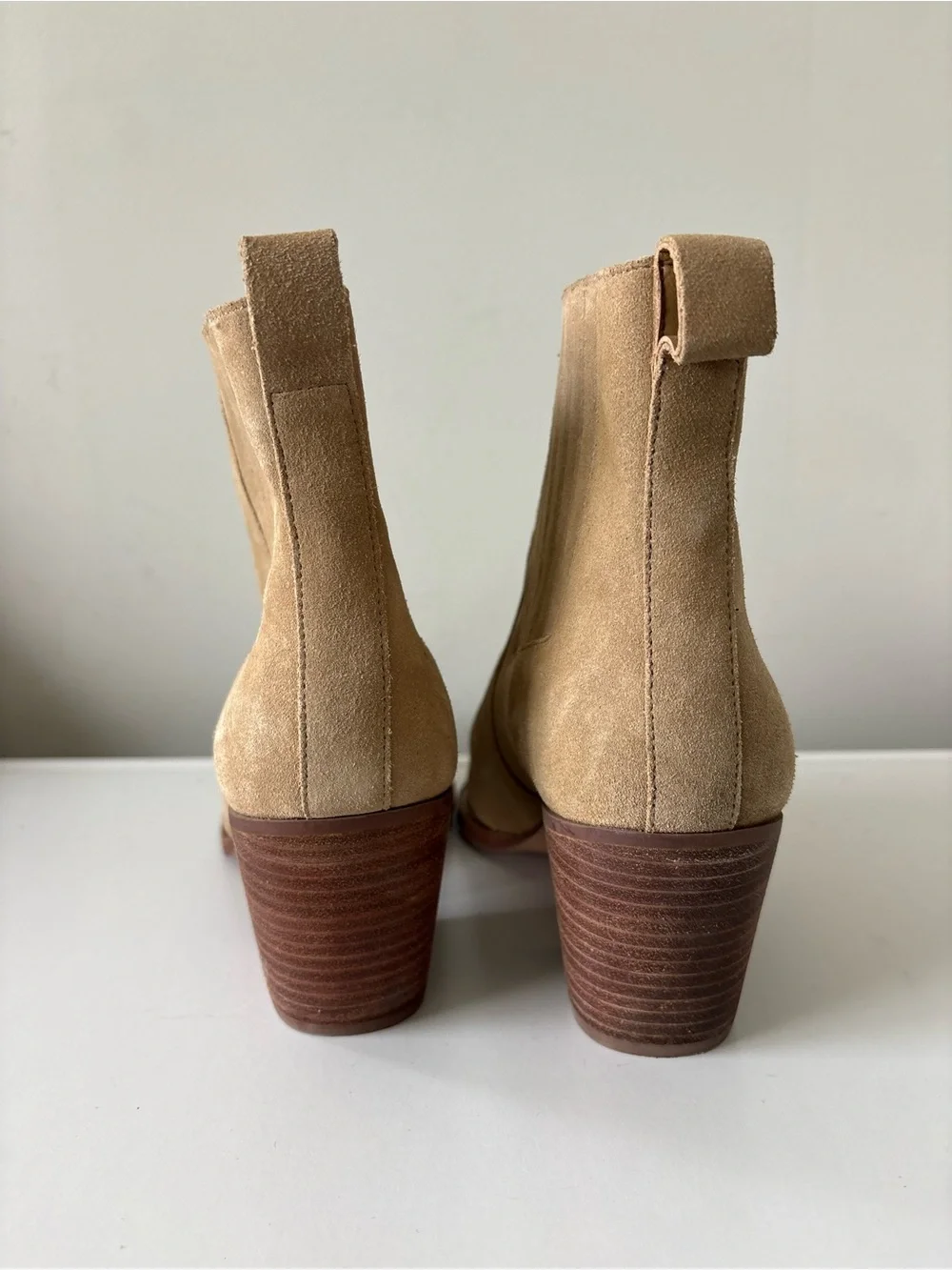 J.Crew Western Boots Suede Leather Size 10